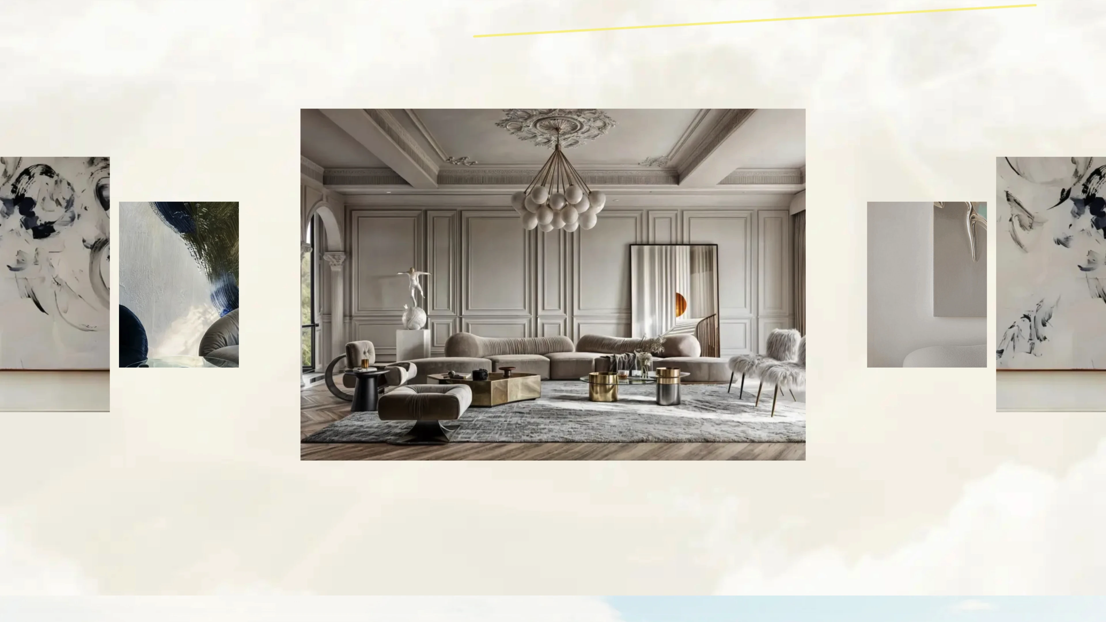 Full page screenshot of the BOYD website. BOYD is an online gallery featuring a unique selection of global artworks, based …