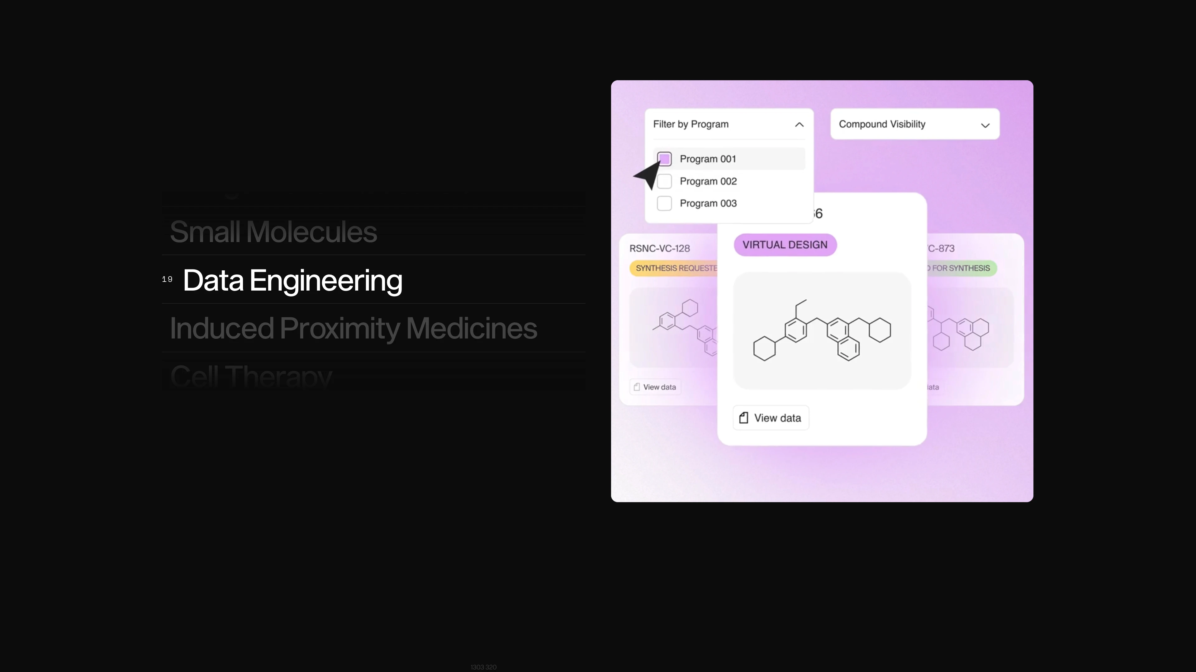 Full page screenshot of the Bunsen Studio website. Bunsen is a full-service creative and communications studio serving science and …