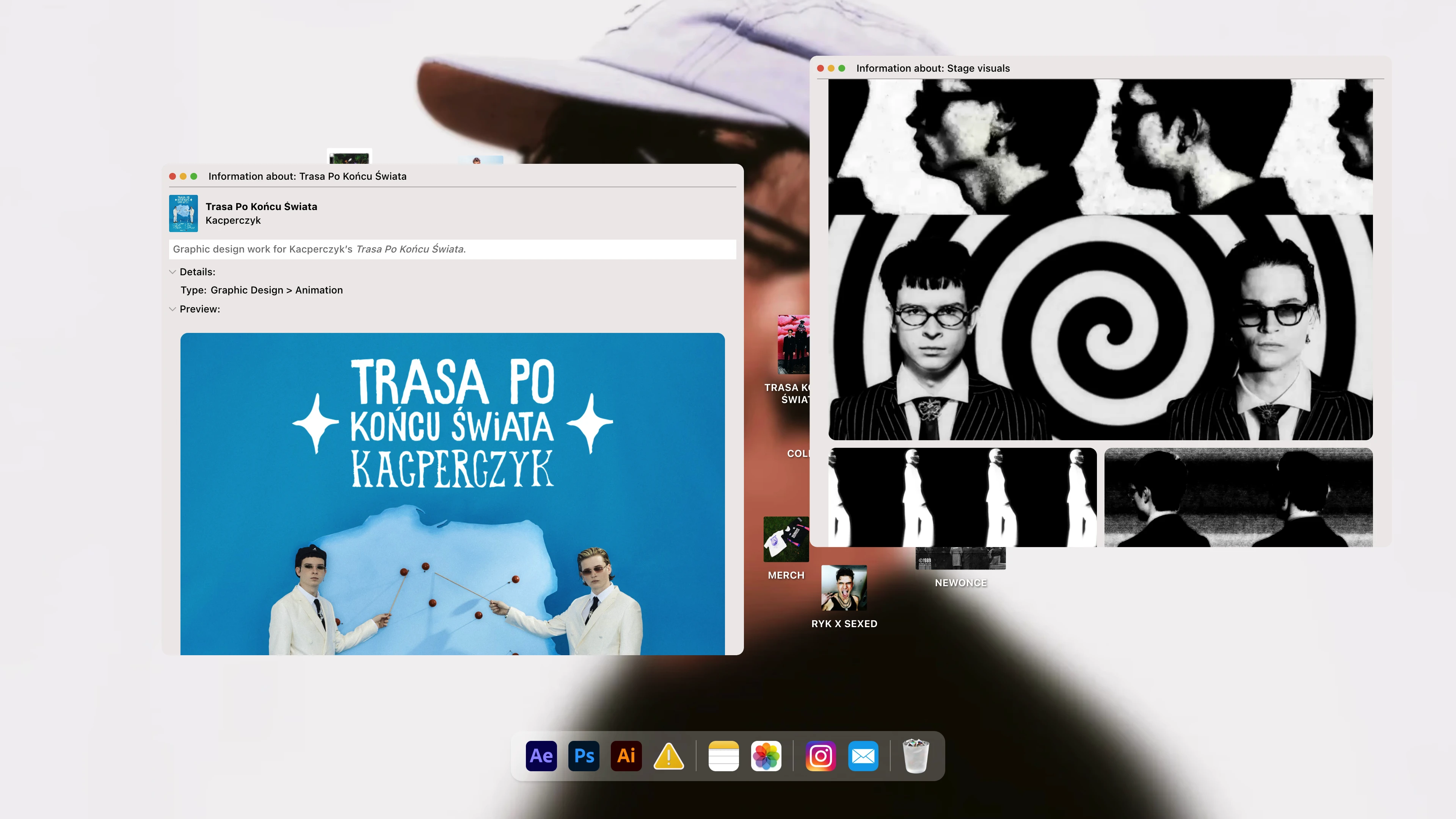 Full page screenshot of the bychudy website. Art Director, Graphic Designer, Photographer, and even Stylist sometimes, but …