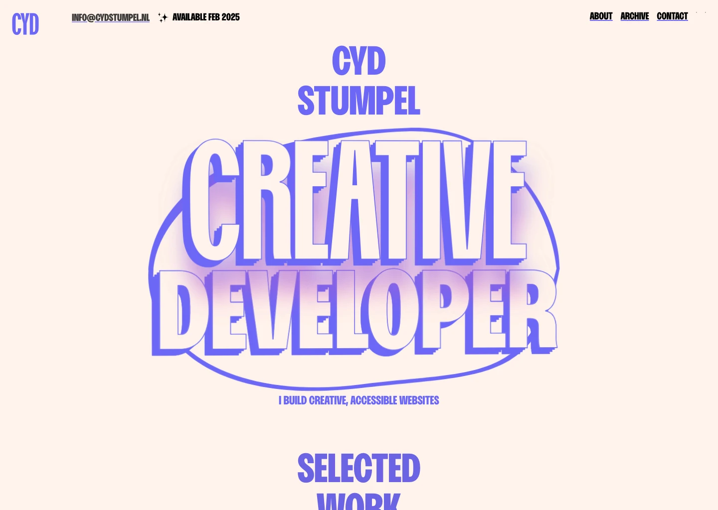 Cyd Stumpel - landing.love