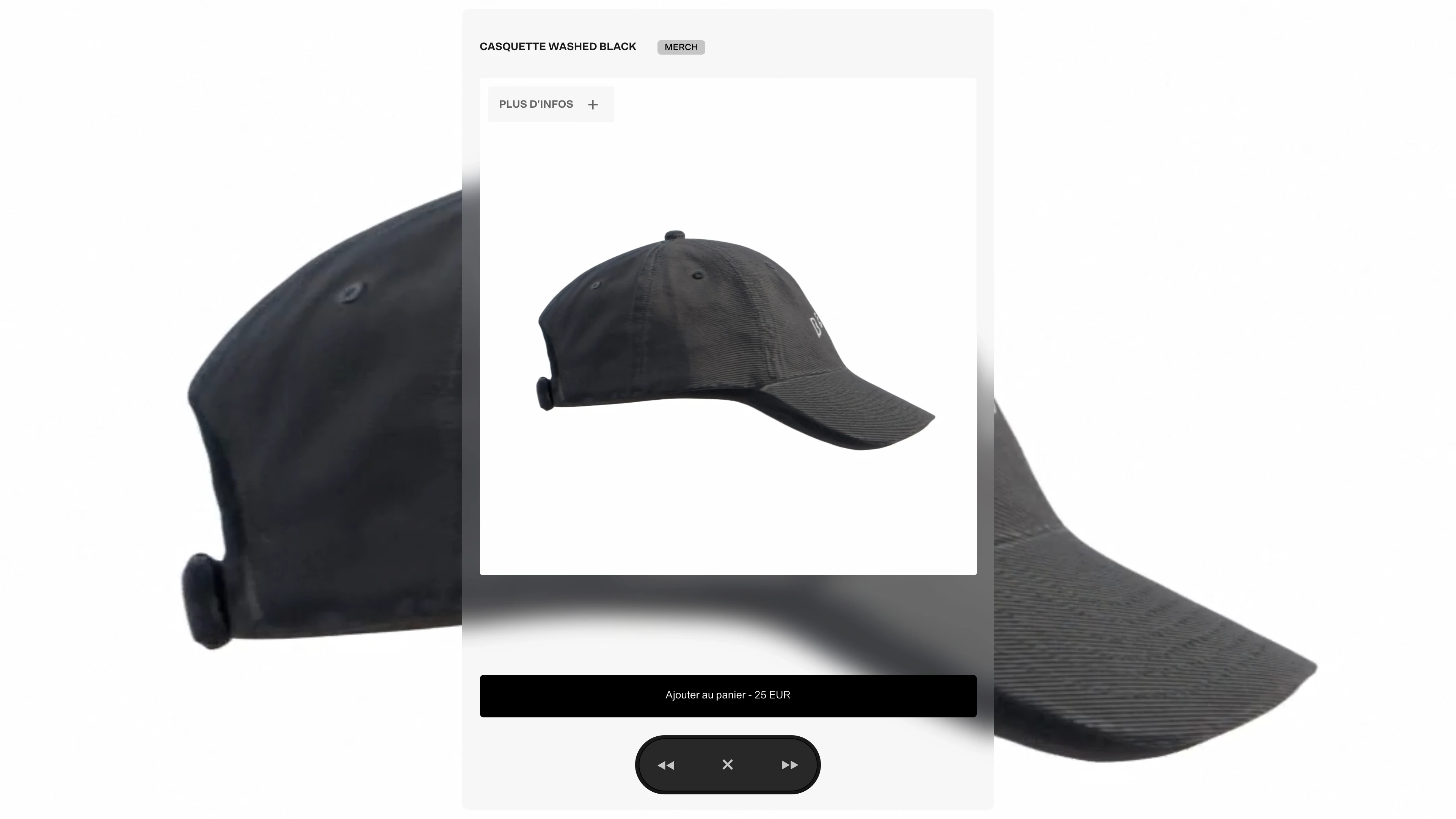 Full page screenshot of the Damso website. A simple glimpse into my universe.