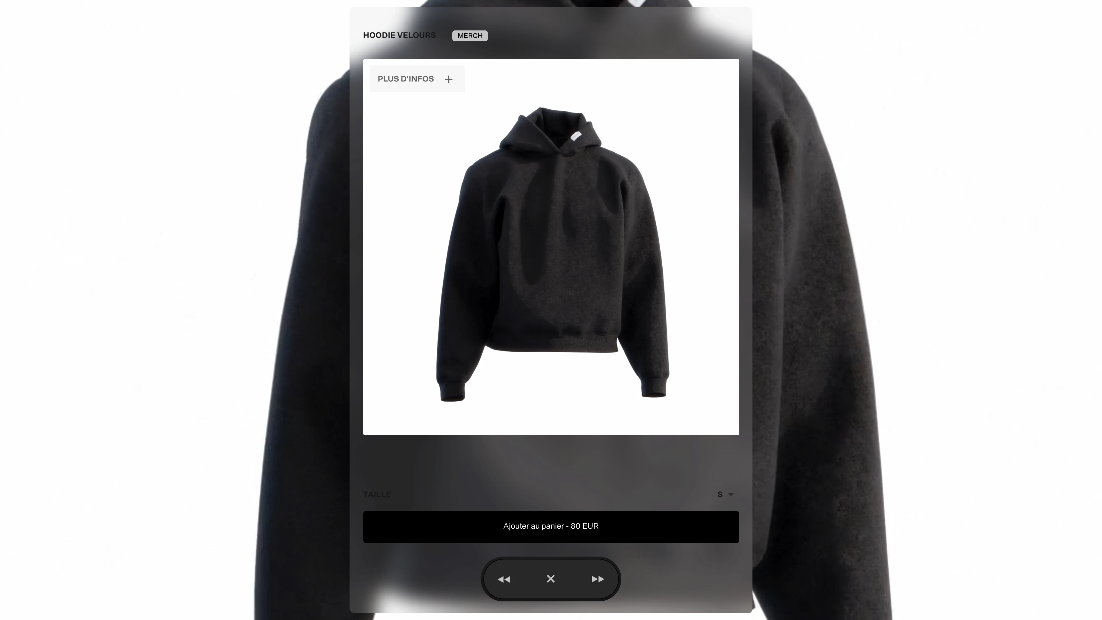 Full page screenshot of the Damso website. A simple glimpse into my universe.