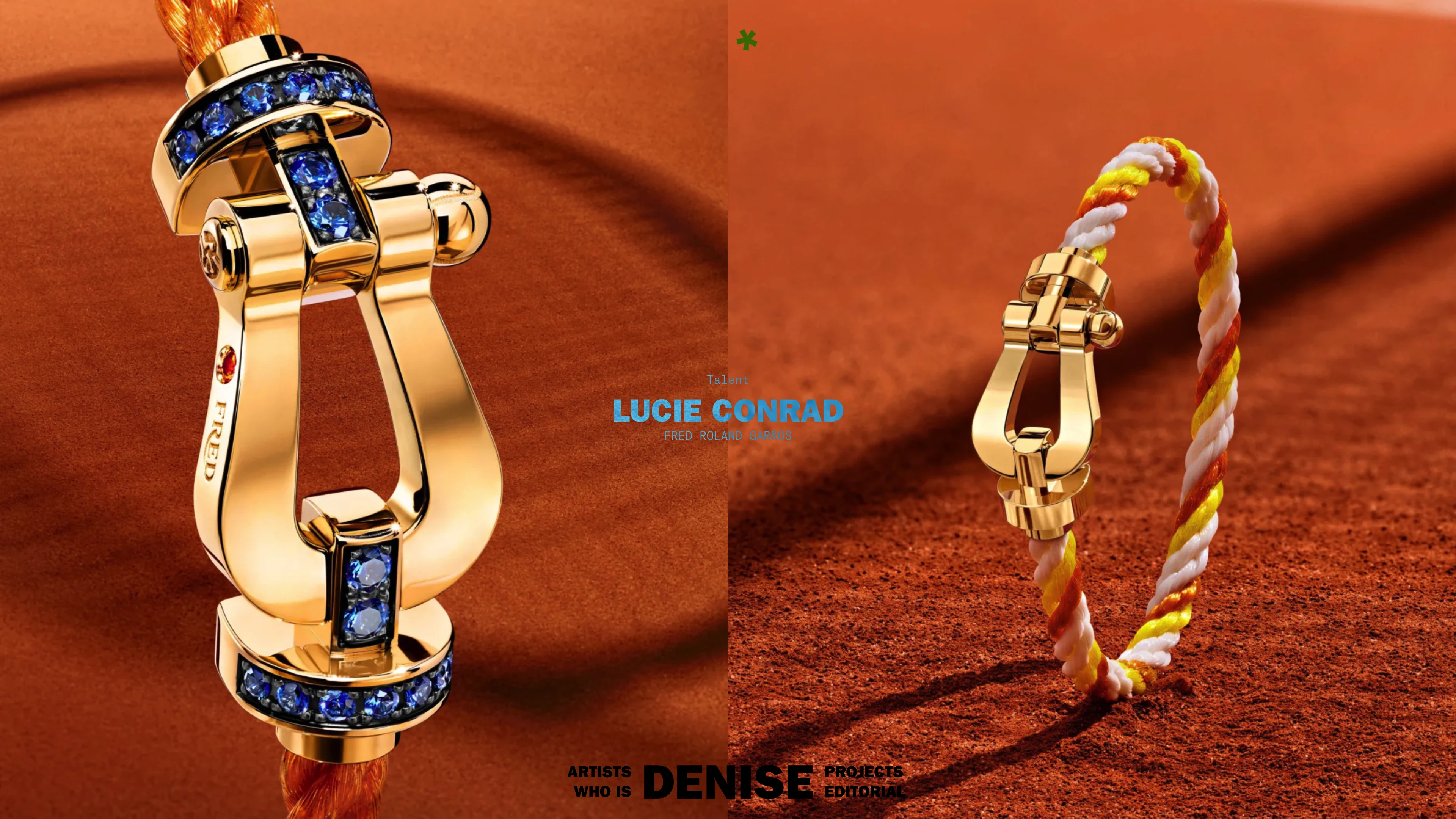 Full page screenshot of the Denise Agency website. Denise Agency is a Paris based agency representing innovative photographers, …
