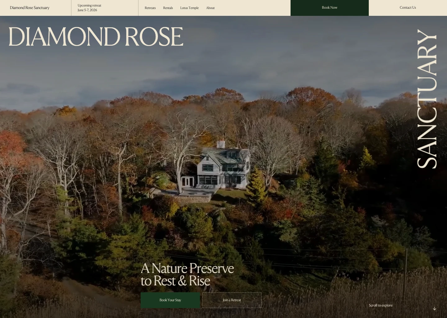 Diamond Rose Sanctuary — Travel