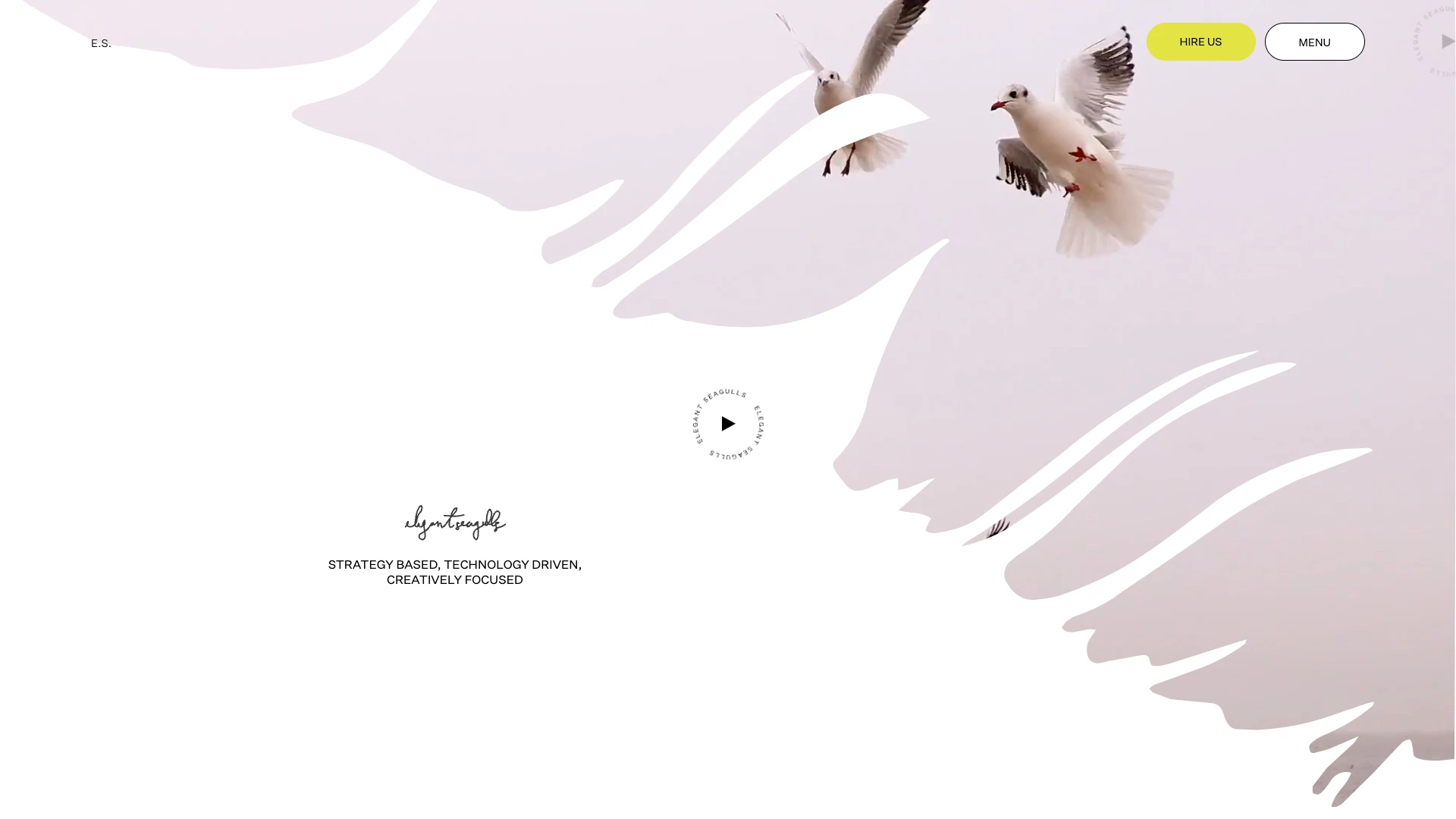 Elegant Seagulls