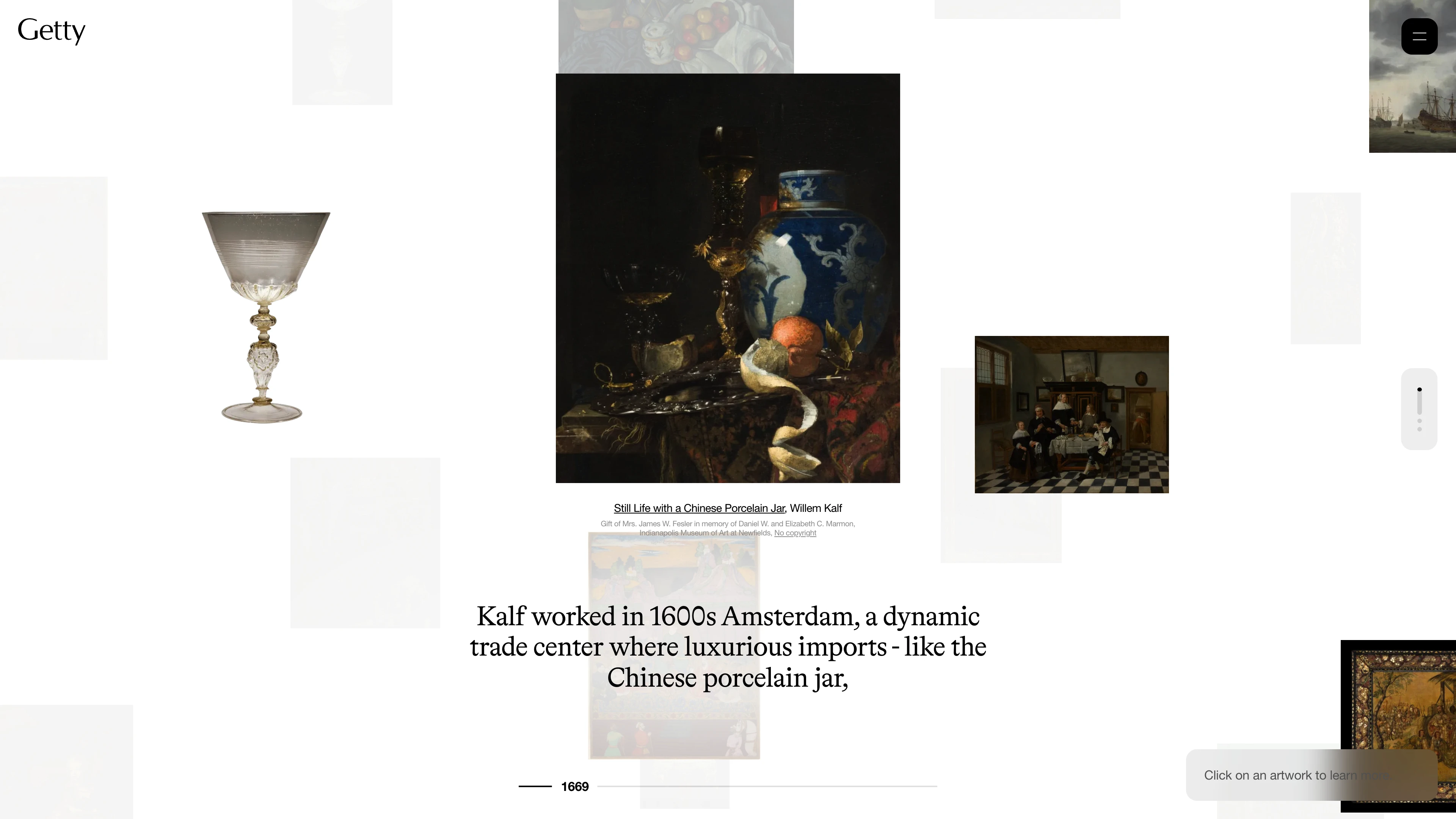Full page screenshot of the Getty - Tracing Art website. How the Getty Provenance Index is transforming research on the social life of …