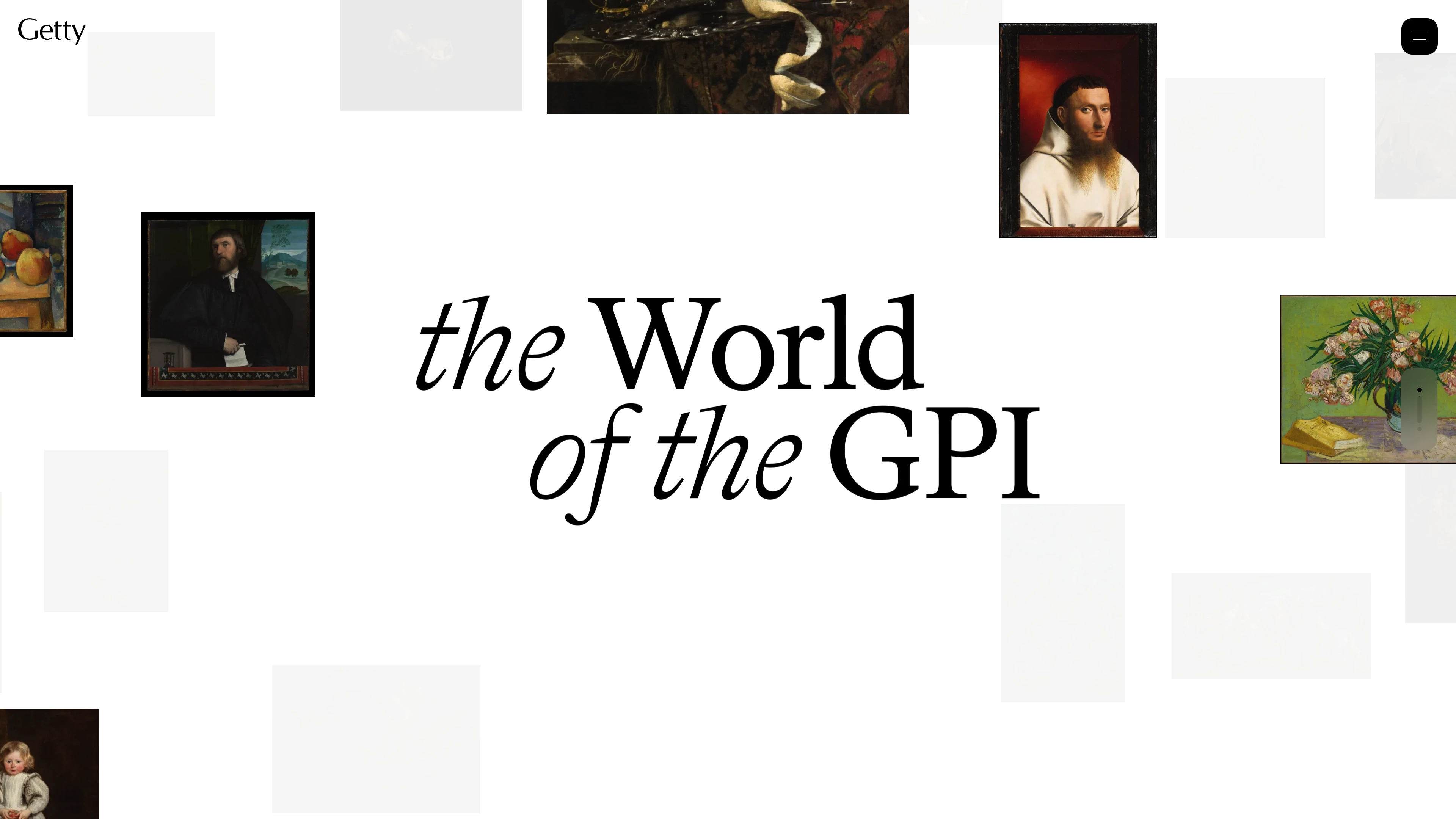 Full page screenshot of the Getty - Tracing Art website. How the Getty Provenance Index is transforming research on the social life of …