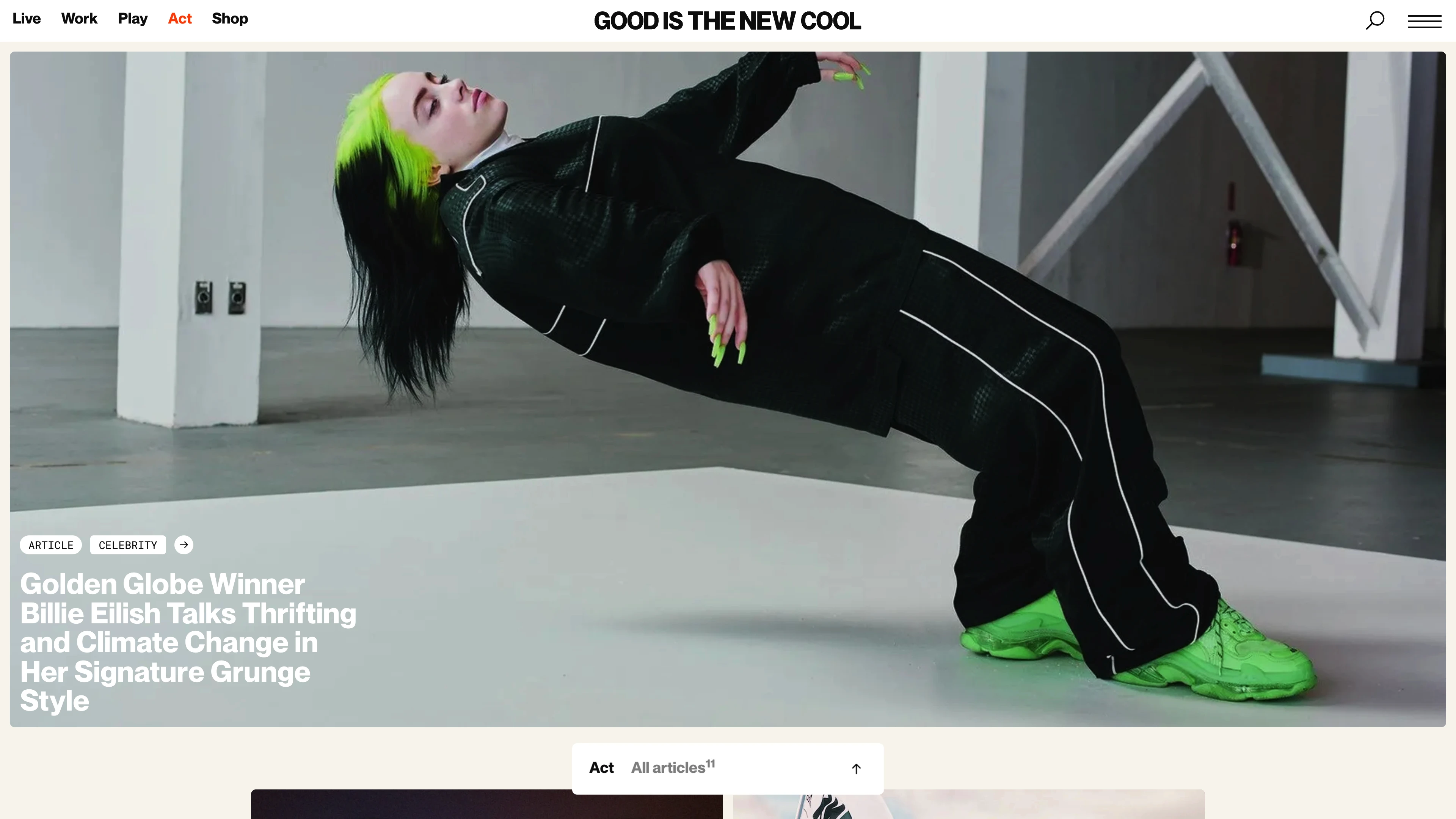 Good is the new Cool