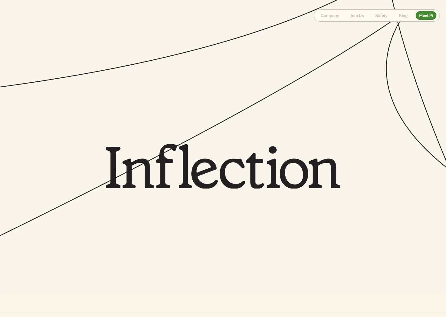 Inflection - landing.love