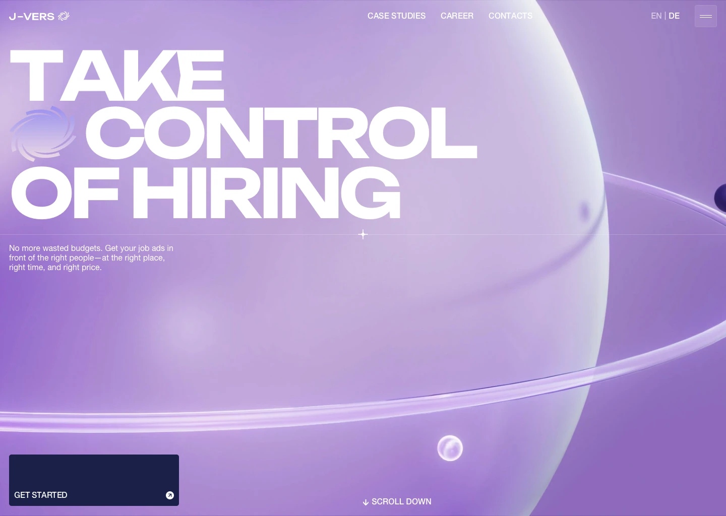 J vers website examples for your inspiration landing love