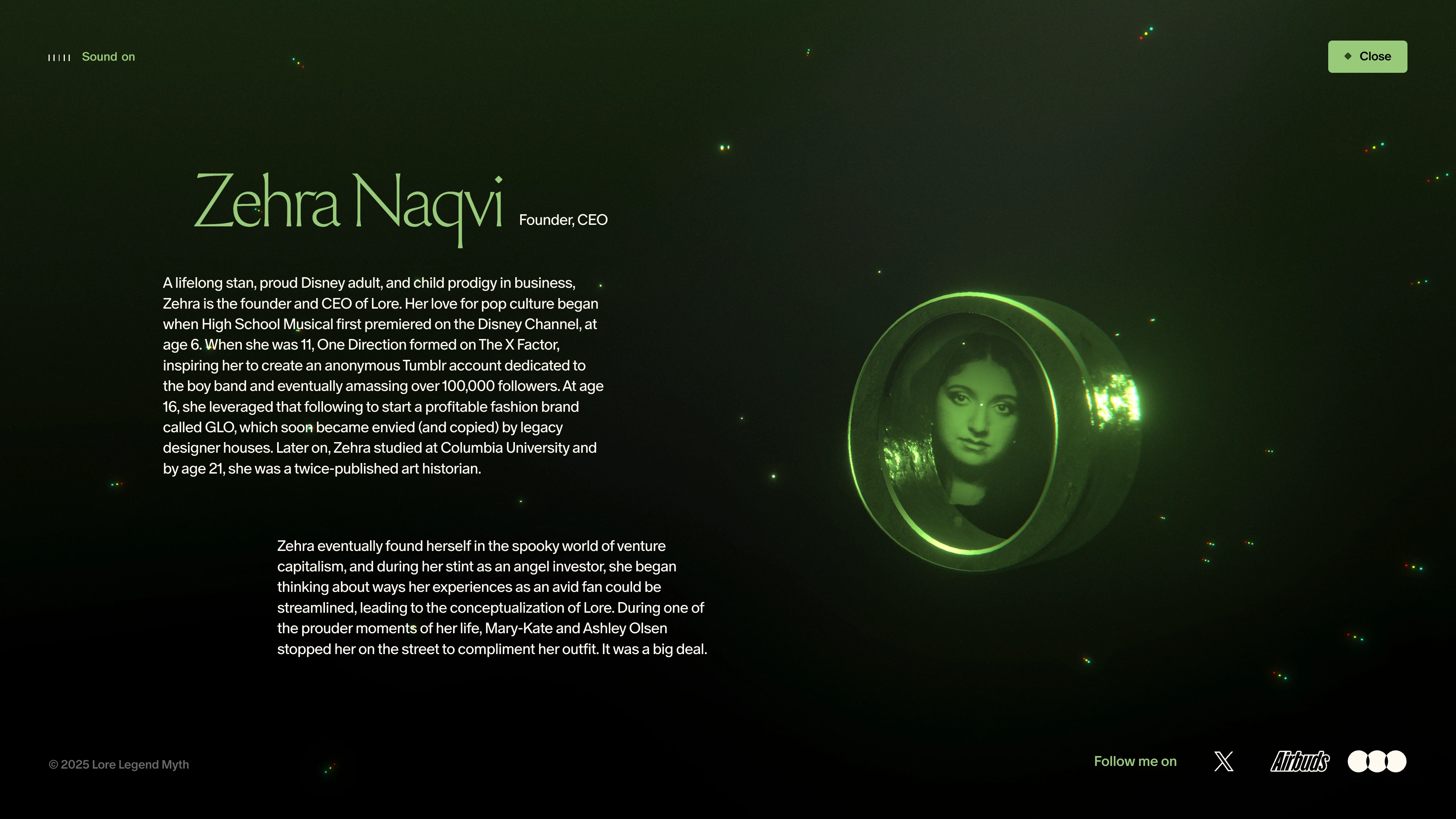 Full page screenshot of the Lore website. Lore - Being a fan used to be fun. We are going to fix it.