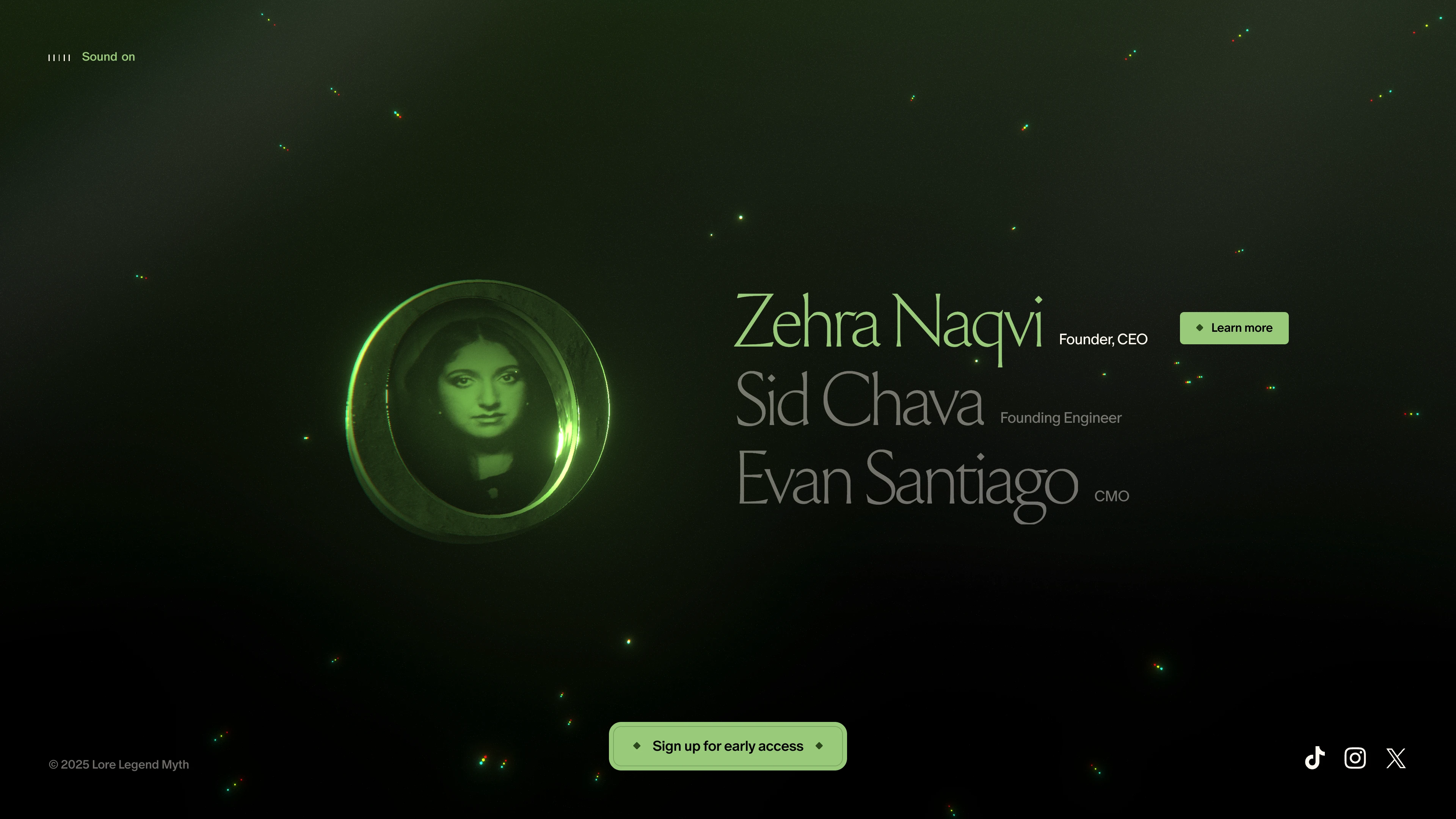 Full page screenshot of the Lore website. Lore - Being a fan used to be fun. We are going to fix it.