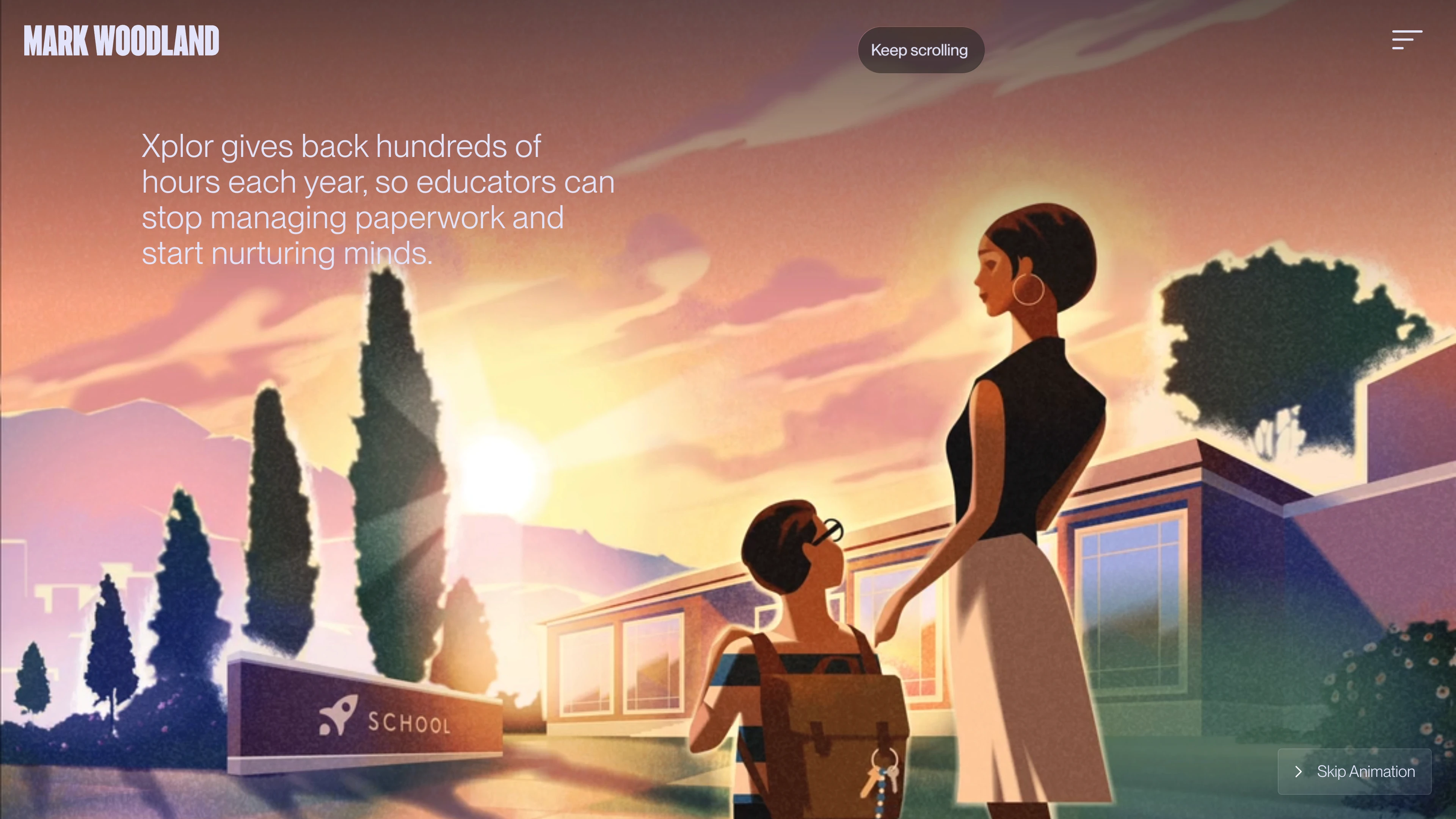 Full page screenshot of the Mark Woodland website. Mark Woodland is an Australian founder and systems reformer focused on …