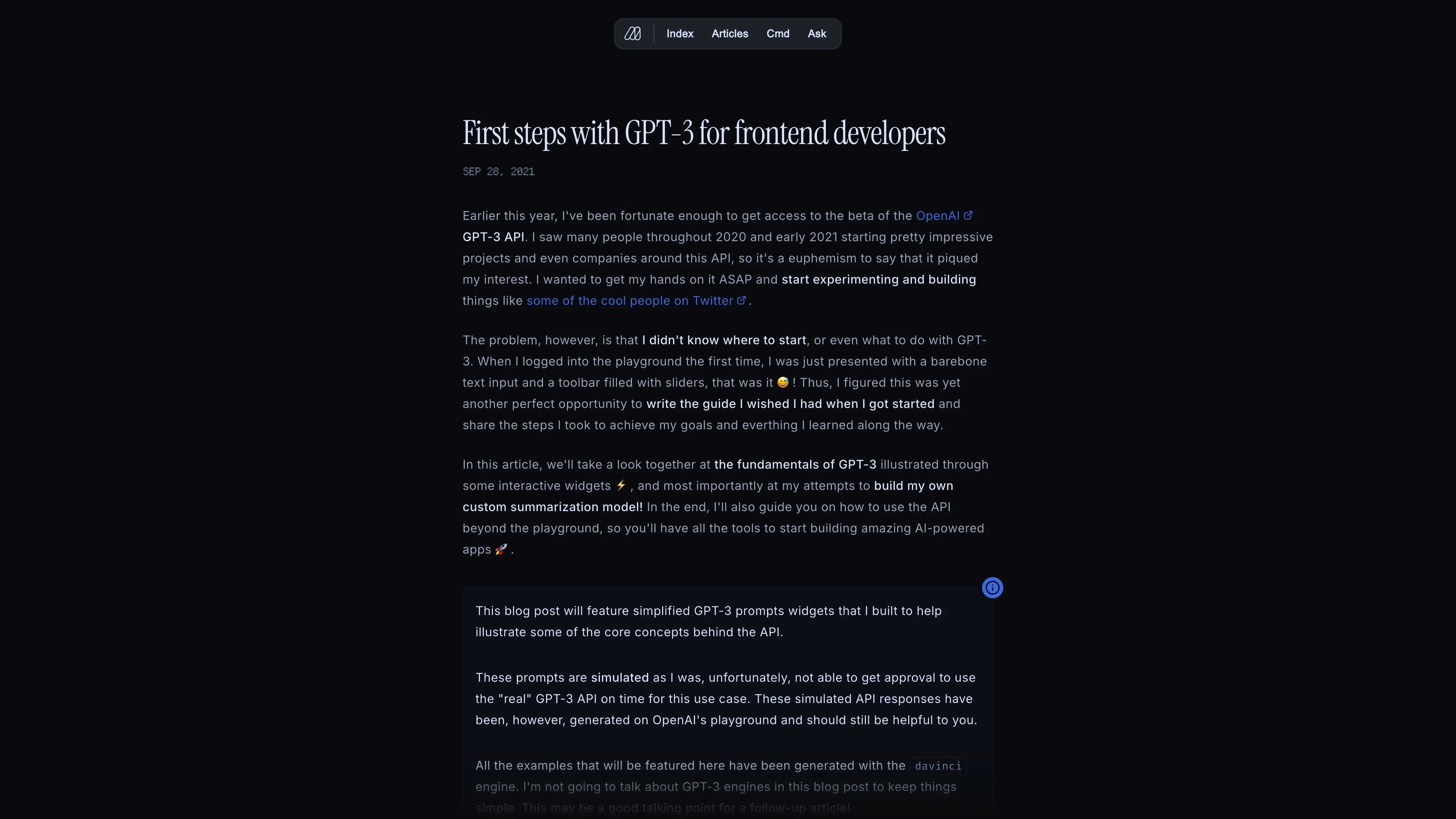 Full page screenshot of the The Blog of Maxime Heckel website. Hi I'm Maxime, and this is my blog. In here, you'll find all the articles I …