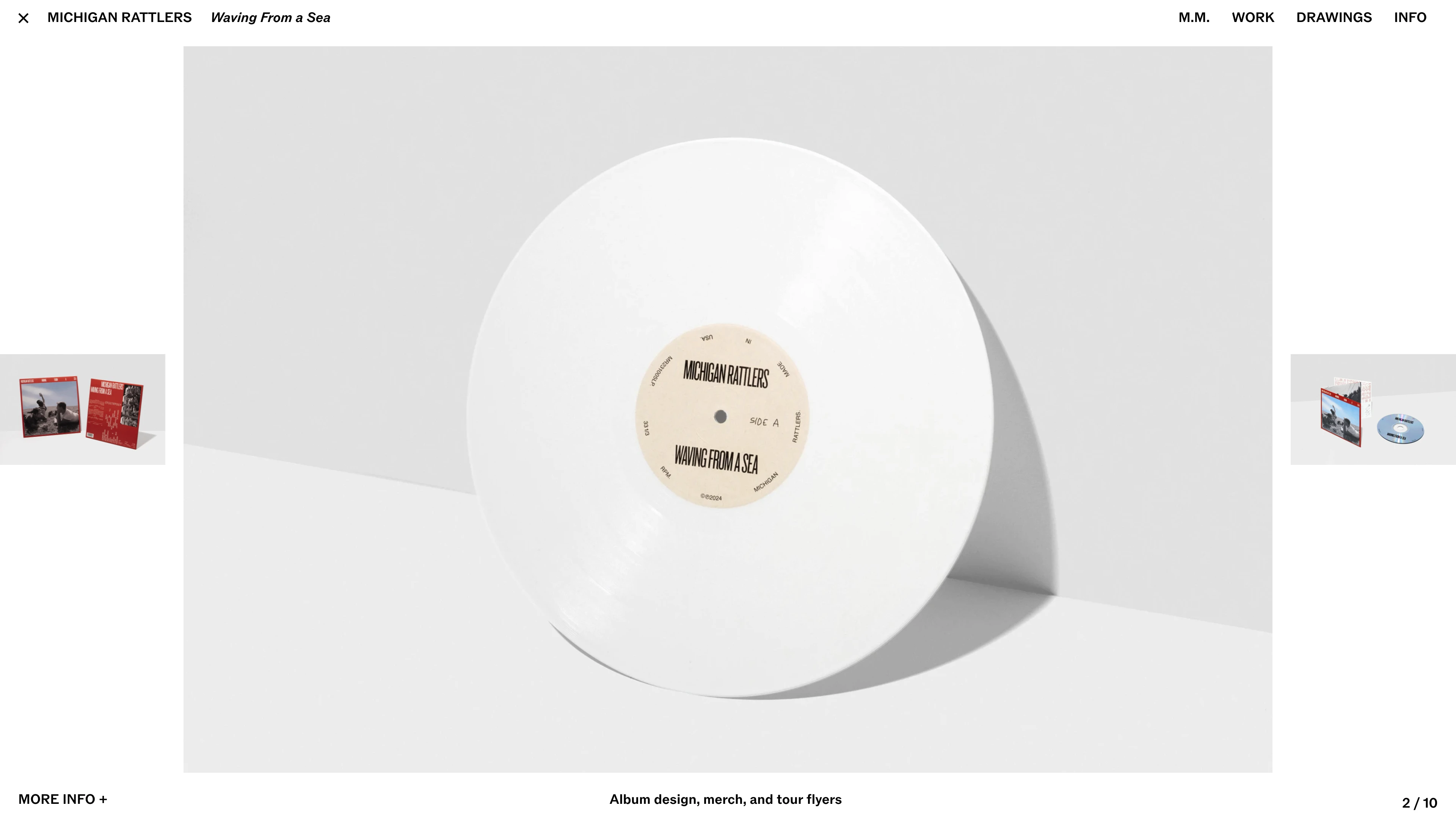 Full page screenshot of the Miller McCormick website. Miller McCormick is a Los Angeles-based designer and art director from …