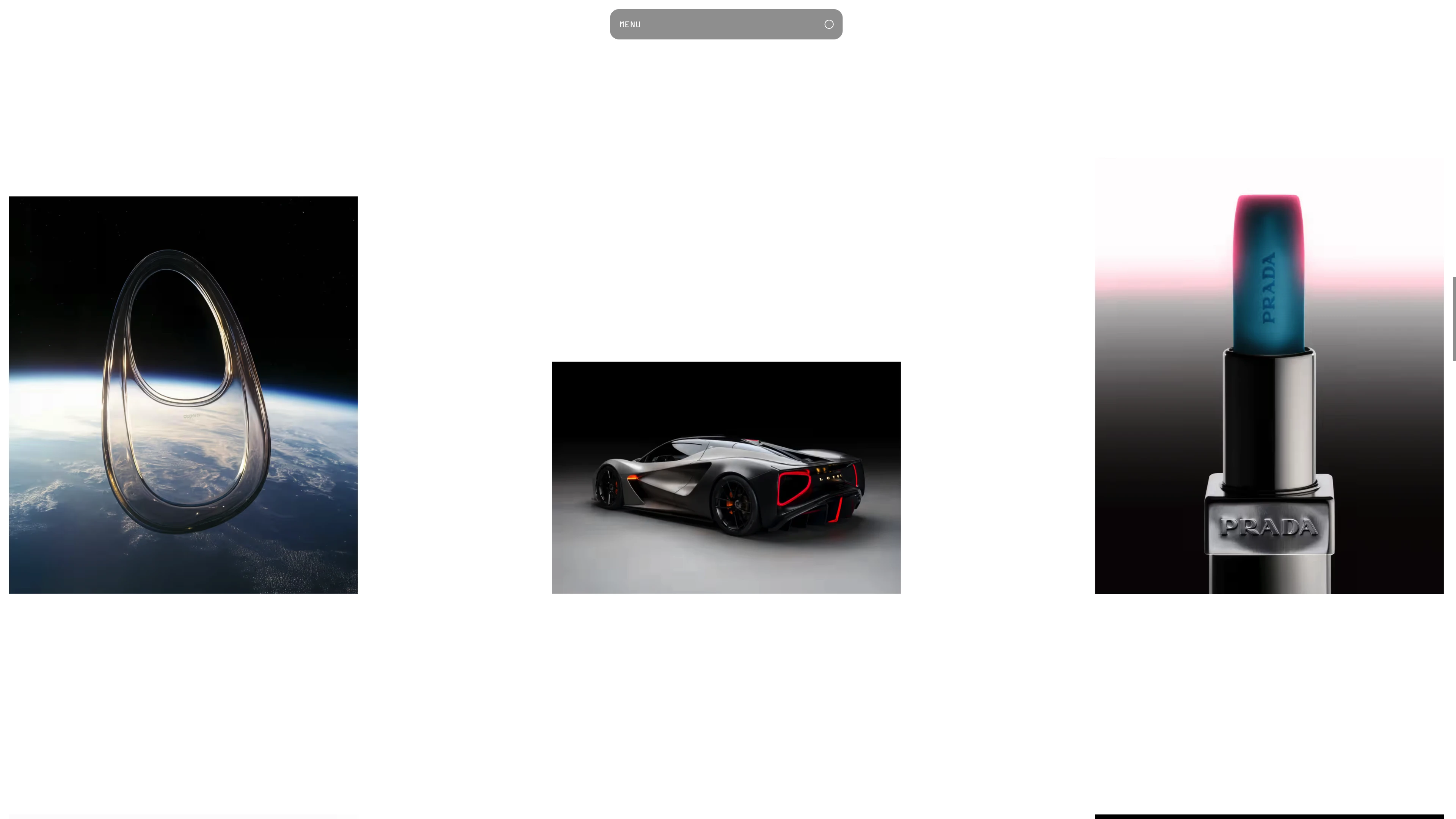 Full page screenshot of the Minorstep website. Minorstep is an image-making studio founded and led by George Kroustallis, a …