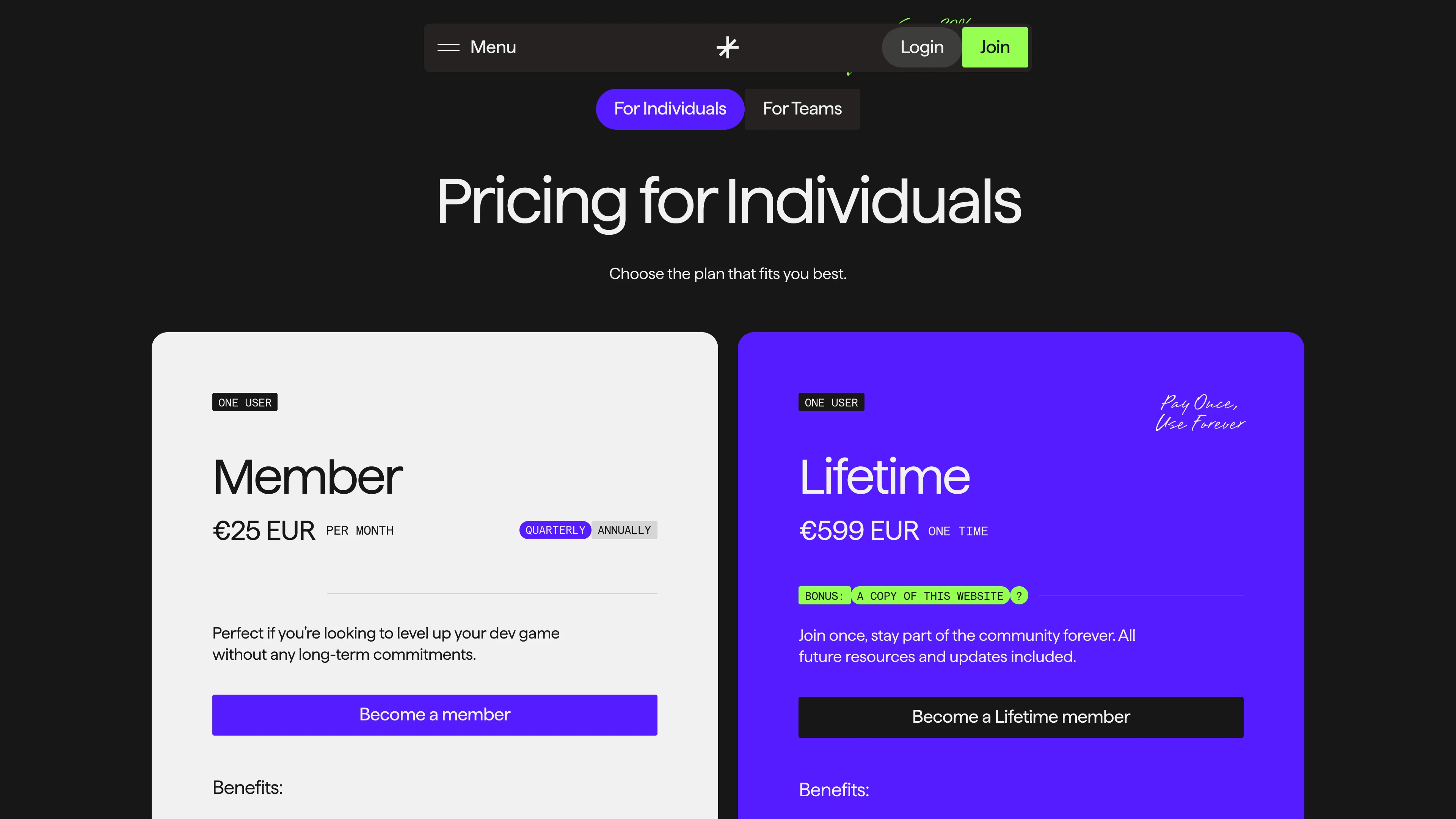Full page screenshot of the Osmo website. Unlock the Osmo Vault packed with Webflow & HTML resources. Get exclusive access …