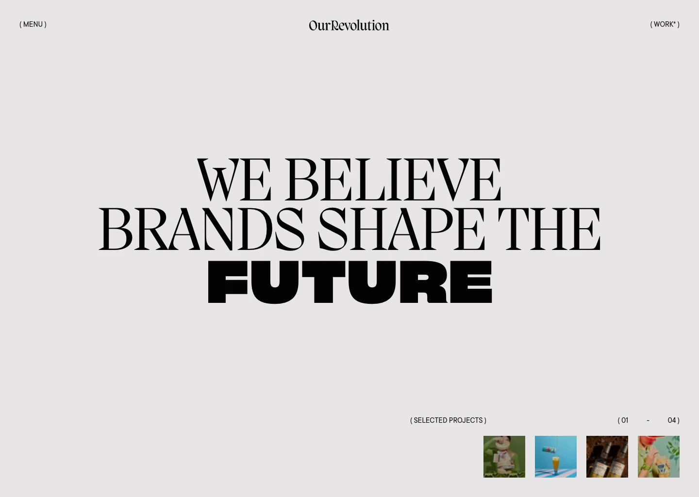 Our revolution website examples for your inspiration landing love