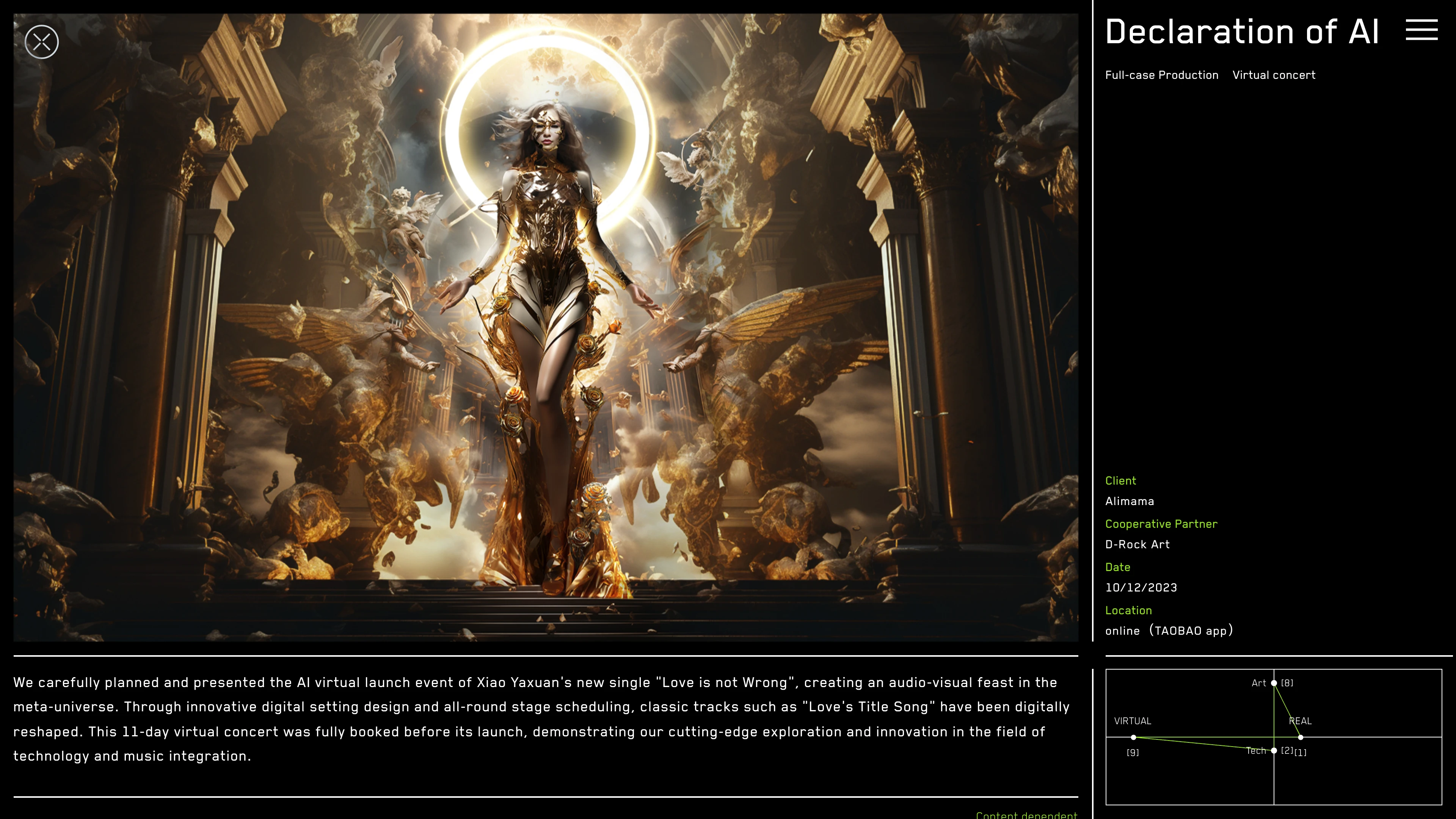 Full page screenshot of the OXYZ3 website. From concept to visual realization, including 3D modeling, animation, …