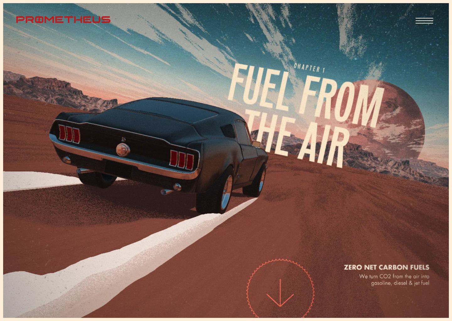 Screenshot taken from Prometheus Fuels
