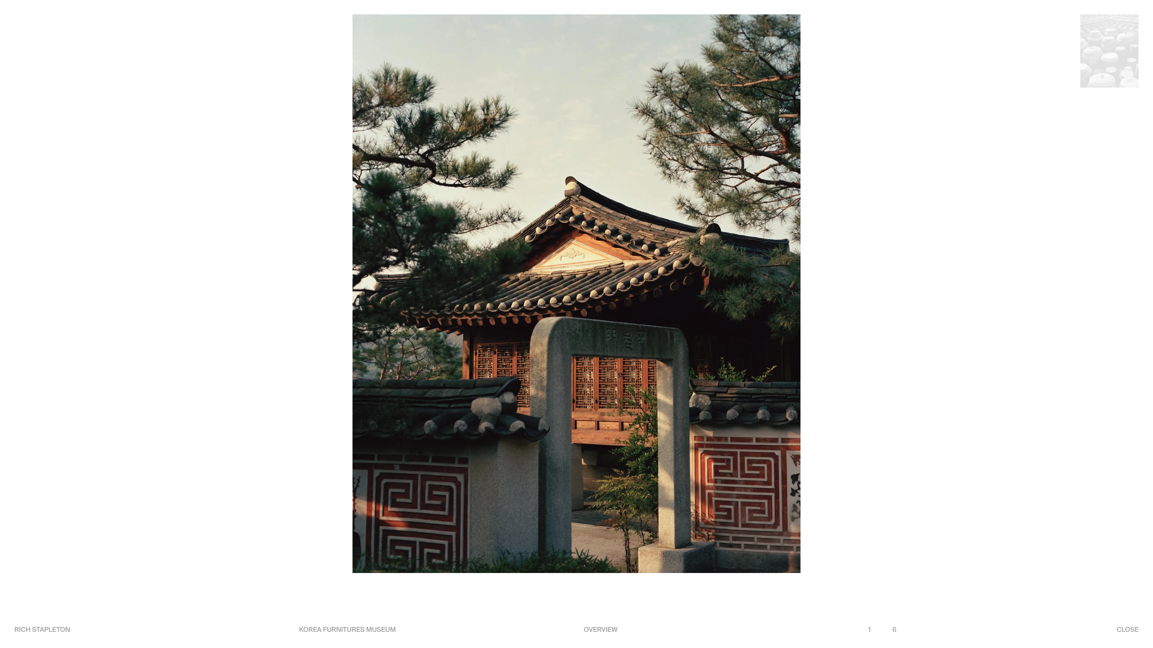 Full page screenshot of the Rich Stapleton website. Rich Stapleton is a British photographer based in Los Angeles.