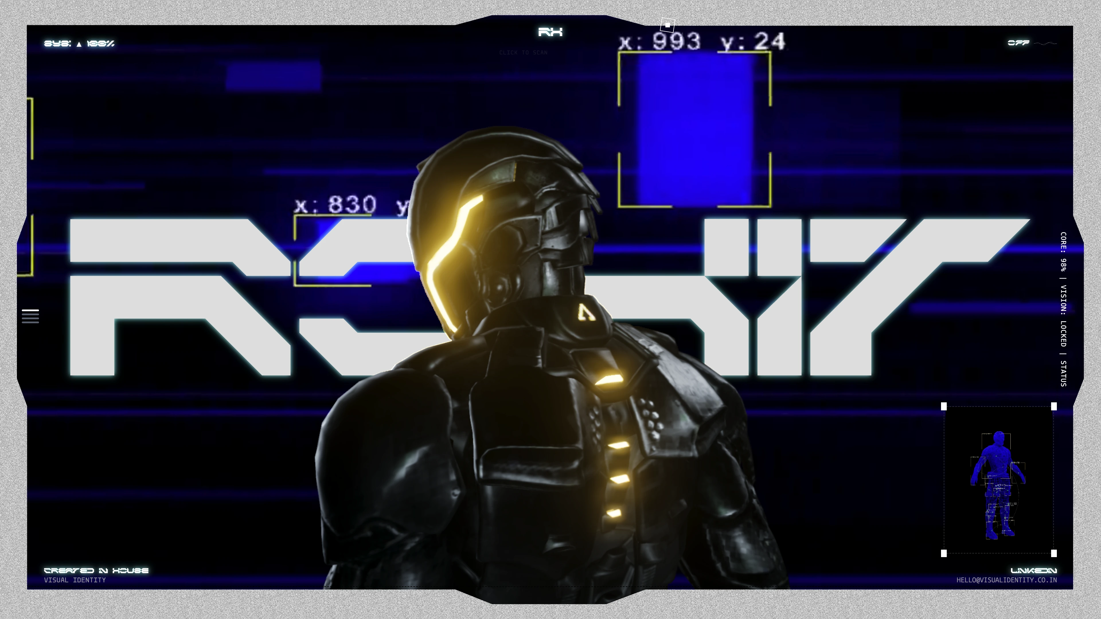 Full page screenshot of the Rohit Harish website. Creative developer specializing in React, Vue.js, and modern web technologies