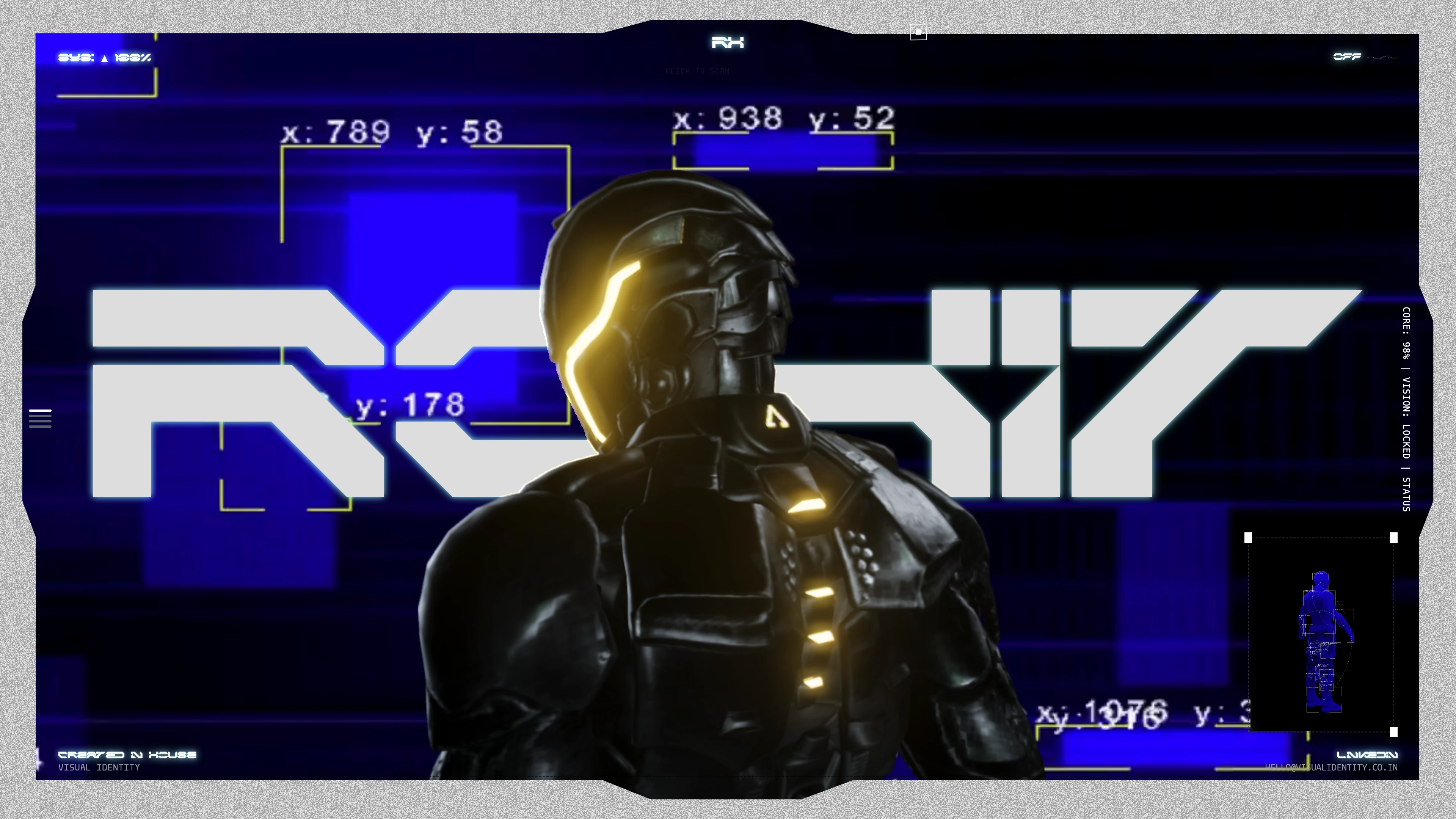 Full page screenshot of the Rohit Harish website. Creative developer specializing in React, Vue.js, and modern web technologies