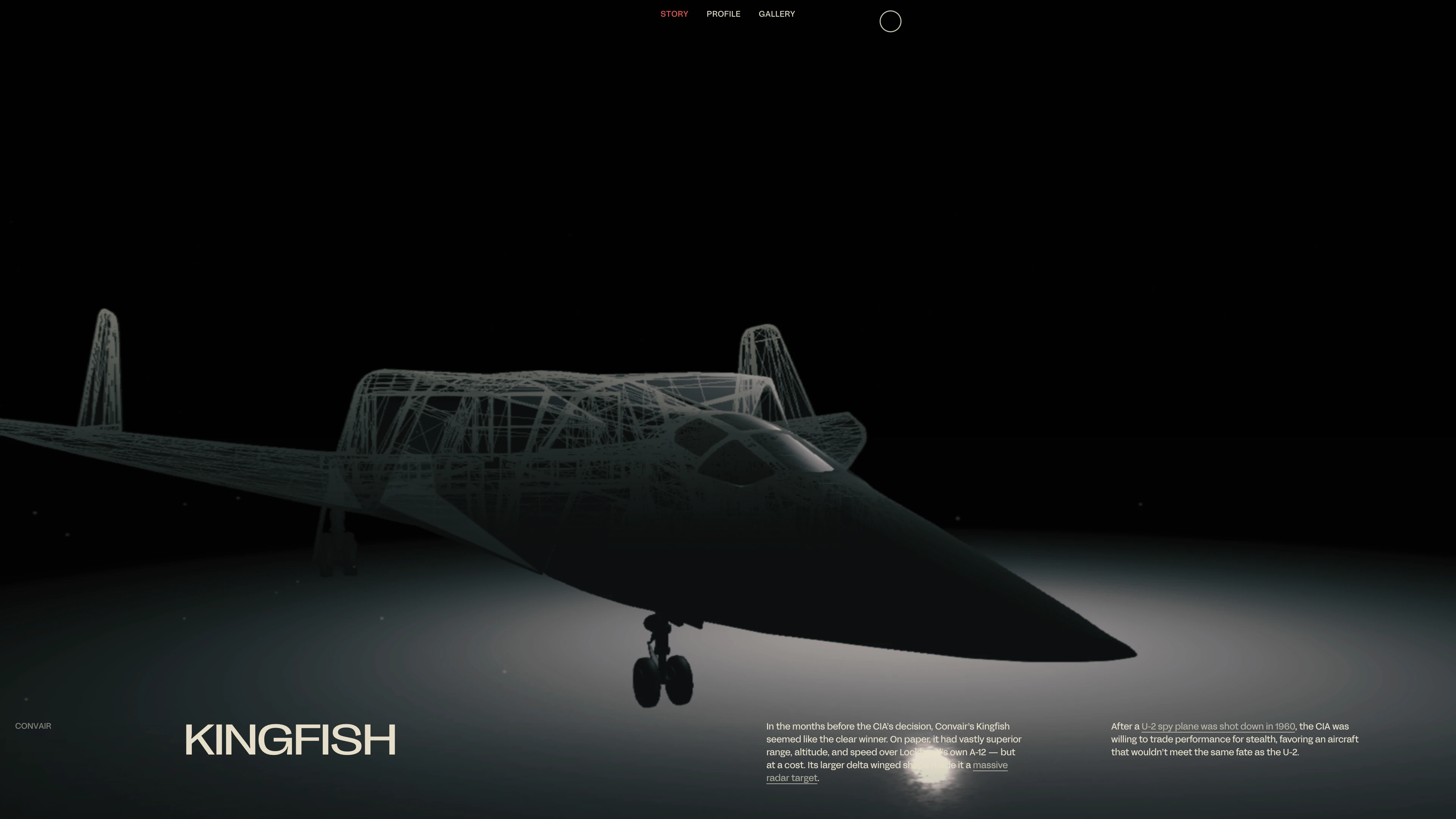 Full page screenshot of the SR Seventy website. The SR-71: The story behind the fastest manned jet on earth, 50-years and …