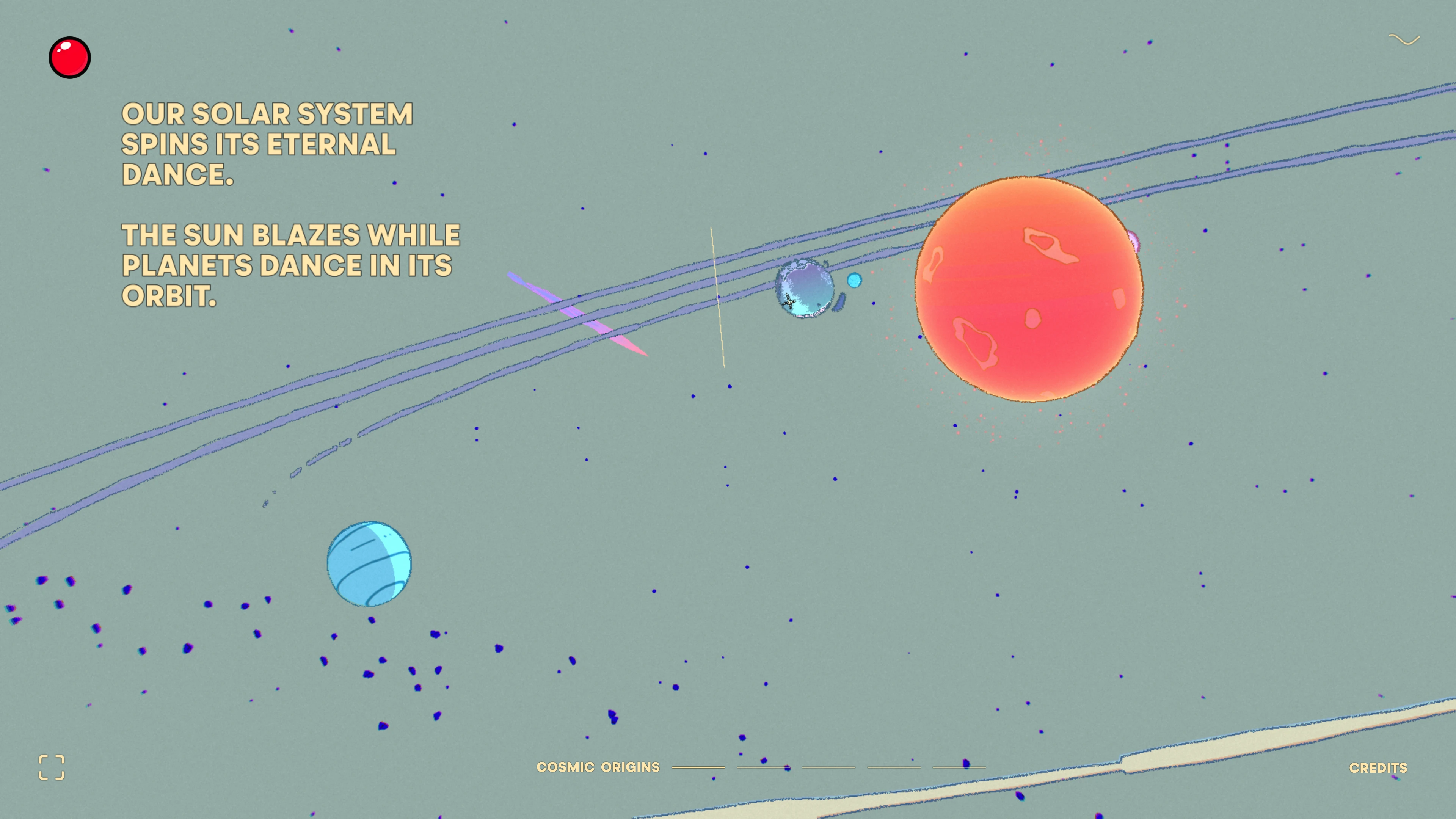Full page screenshot of the The Monolith Project website. Across the stars, a silent monolith awakens. The Monolith Project: Where every …