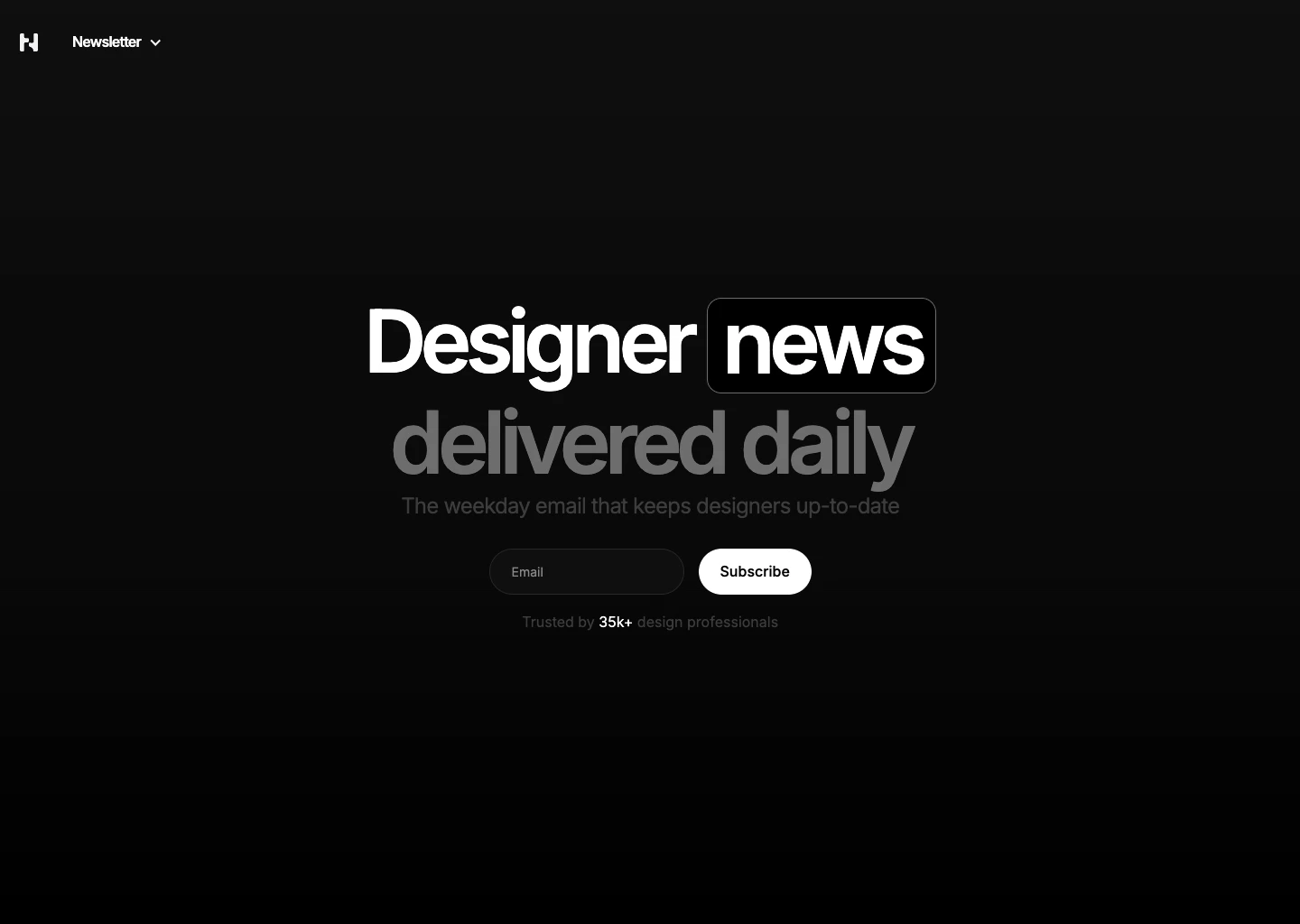 Today in Design — Newsletter