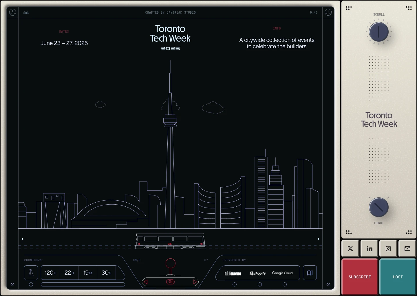 Toronto Tech Week - landing.love