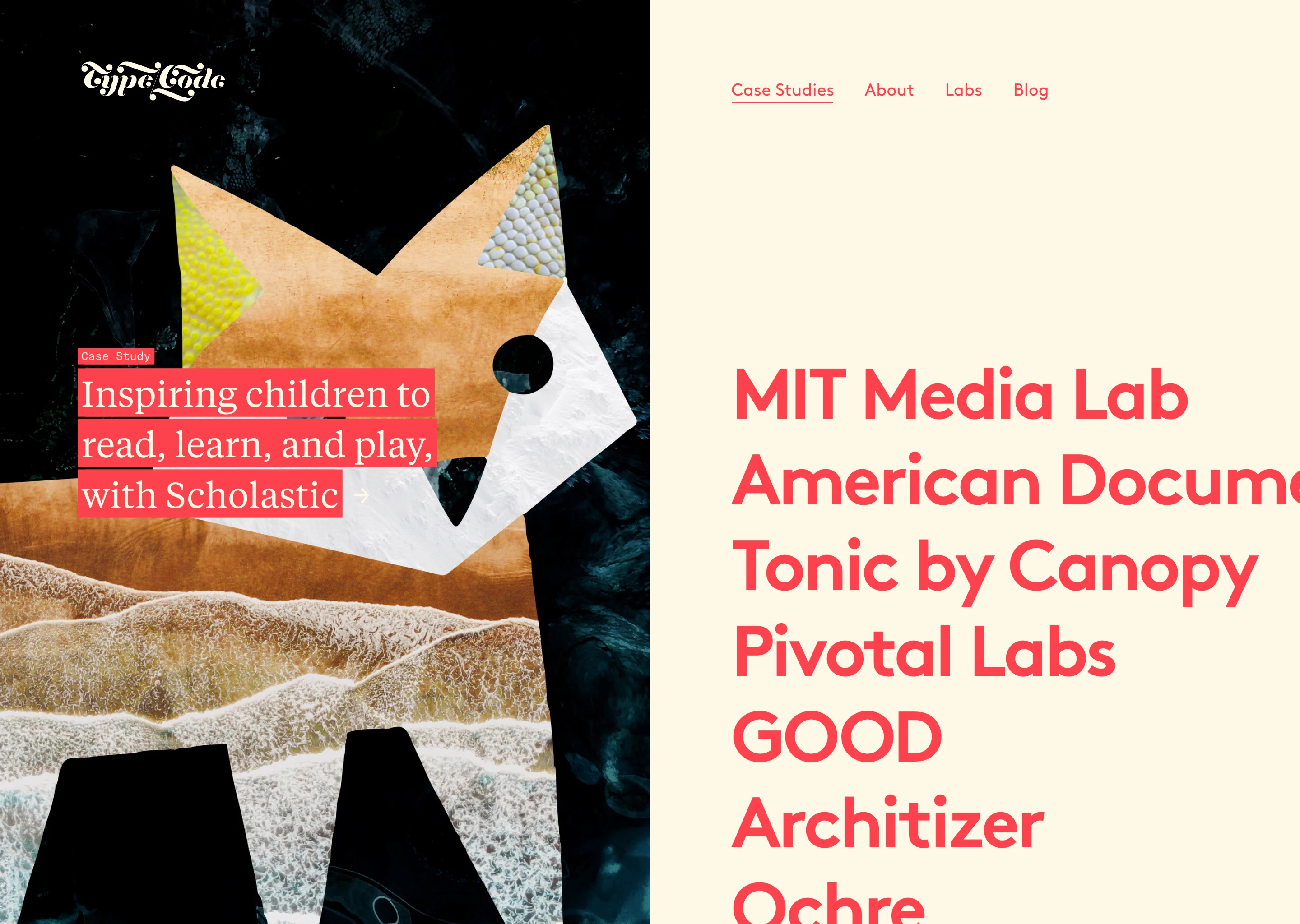 Type/Code - landing.love