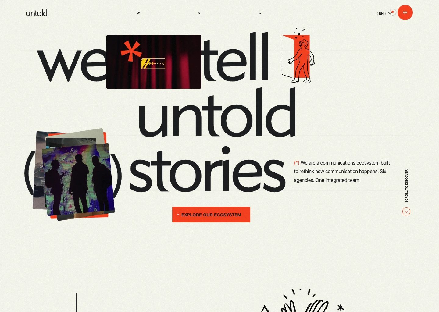 untold - landing.love