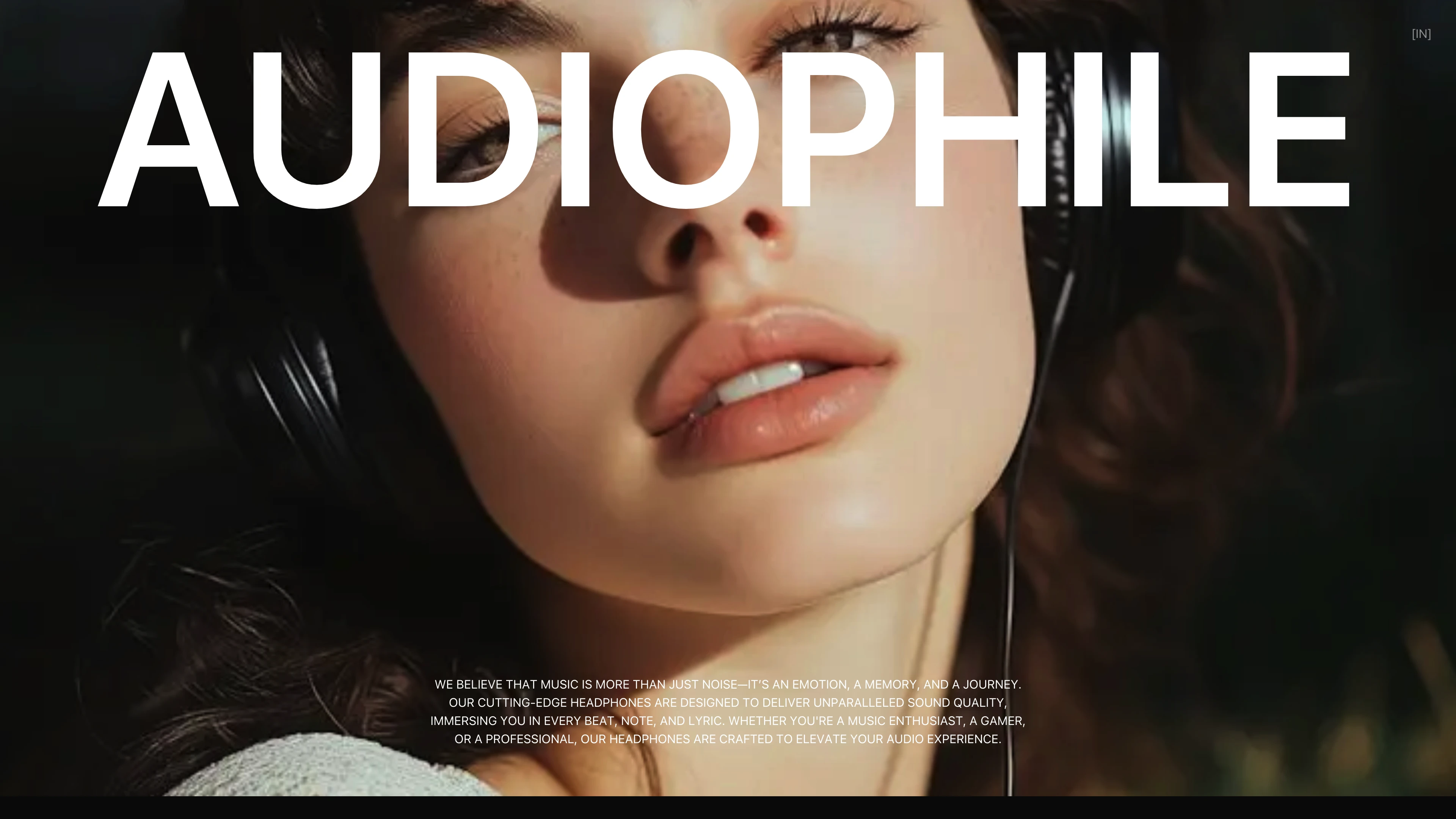 Full page screenshot of the Vibe-X website. We believe that music is more than just noise—it's an emotion, a memory, and a …