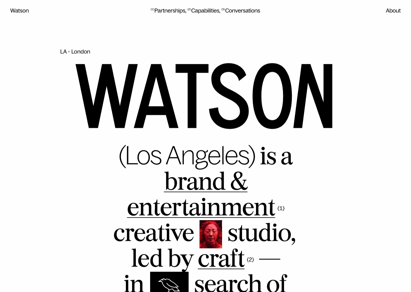 Watson - landing.love